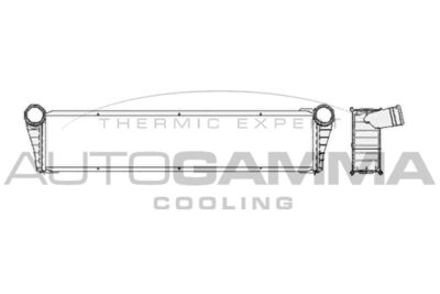AUTOGAMMA 104699 Радиатор охлаждения двигателя  для PORSCHE CAYMAN (Порш Каман)