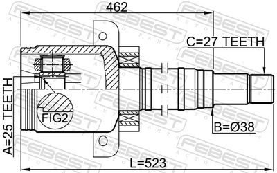 Joint Kit, drive shaft 1611-169CVTRH