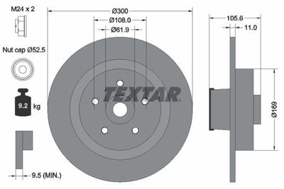 Brake Disc 92252903