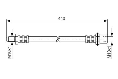 BOSCH Bremsschlauch