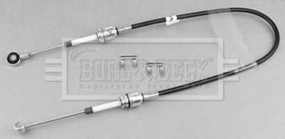 BORG & BECK Kabel, versnelling (BKG1040)