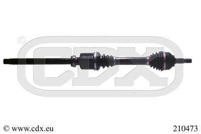 Приводной вал CDX 210473 для CITROËN C5
