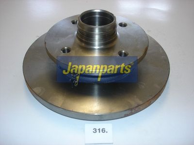 JAPANPARTS Stabdžių diskas