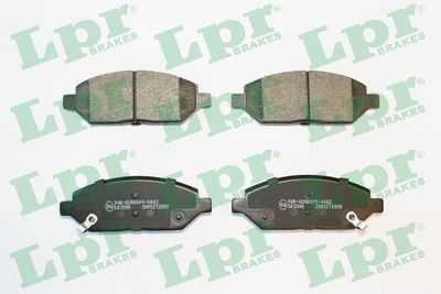 Комплект тормозных колодок, дисковый тормоз LPR 05P2050 для OPEL KARL