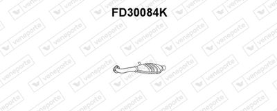 VENEPORTE FD30084K Катализатор  для FORD ESCORT IV Turnier (AWF, AVF) 1.4