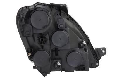 Koplamp Links (2*H7/H1/W5W, elektrisch, met motor, kleur invoegen: verchroomd)