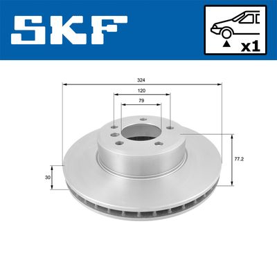 DISC FRANA SKF VKBD80138V1 1