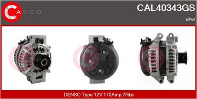 GENERATOR / ALTERNATOR CASCO CAL40343GS