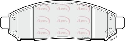 Brake Pad Set APEC PAD1490