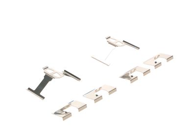 ZUBEHöRSATZ SCHEIBENBREMSBELAG BOSCH 1987474332 13