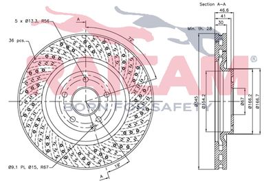 RAICAM RD00498 Тормозные диски для MERCEDES-BENZ C-CLASS T-Model (S203) C 30 CDI AMG (203.218) RAICAM RD00498 Тормозные диски для MERCEDES-BENZ C-CLASS T-Model (S203) C 30 CDI AMG (203.218)