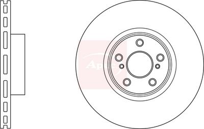 APEC Brake Disc DSK3027