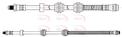 APEC Brake Hose HOS4461