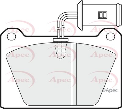 Brake Pad Set APEC PAD78
