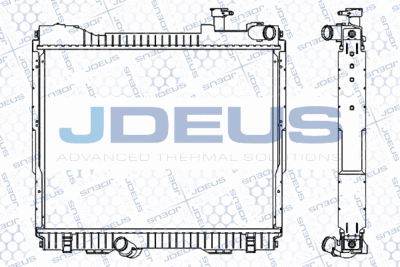 Радиатор, охлаждение двигателя JDEUS M-0190900 для NISSAN NT400