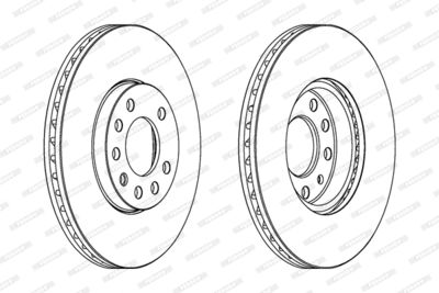 Brake Disc DDF810C