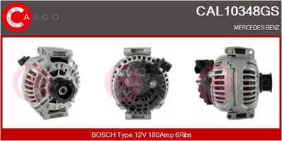 GENERATOR / ALTERNATOR CASCO CAL10348GS