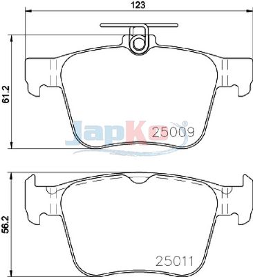 SET PLACUTE FRANA FRANA DISC JAPKO 510906 1