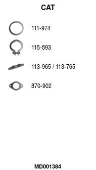 CATALIZATOR FA1 MD001384