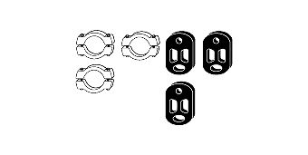 SET MONTARE SISTEM DE ESAPAMENT