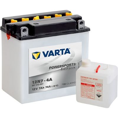 Стартерная аккумуляторная батарея VARTA 507013007I314 для YAMAHA DT