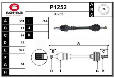 PLANETARA SNRA P1252