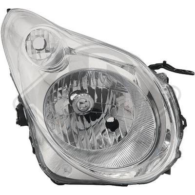 Основная фара DIEDERICHS 6405080 для SUZUKI ALTO