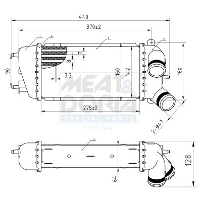 INTERCOOLER COMPRESOR