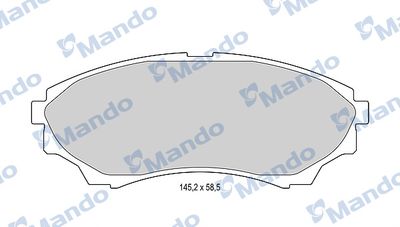 Комплект тормозных колодок, дисковый тормоз MANDO MBF015234 для FORD RANGER