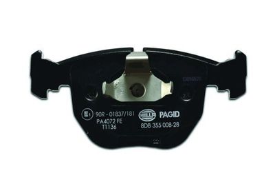 Комплект тормозных колодок, дисковый тормоз 8DB 355 008-281