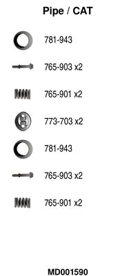 CATALIZATOR FA1 MD001590