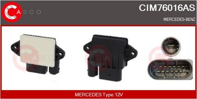 UNITATE DE CONTROL BUJII INCANDESCENTE CASCO CIM76016AS
