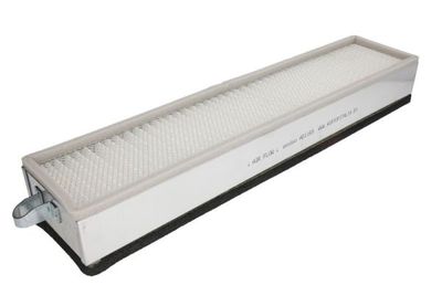 Cabinefilter 697x135x83, patroon past: CASE IH 100 U, 110 A, 110 A PRO, 110 U, 90, 90 U, 90N, 90V NEW HOLLAND T4.100, T4.100 LP, T4.100F, T4.105, T4.105 LP, T4.110 F, T4.110 LP, T4.110 N