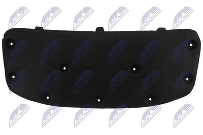 Garso izoliacijos medžiaga, variklio niša