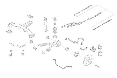 RADAUFHäNGUNG DELPHI OEFORD000017611R