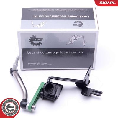 Jutiklis, žibintų diapazono reguliavimas