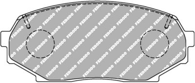 BREMSBELAGSATZ SCHEIBENBREMSE