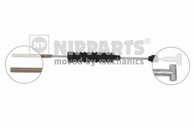 Тросик, cтояночный тормоз NIPPARTS J11461 для TOYOTA STARLET