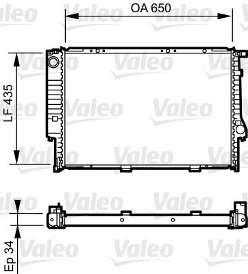 VALEO 731523 Крышка радиатора  для BMW 8 (Бмв 8)