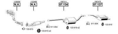 Изпускателна система ASMET FO072100