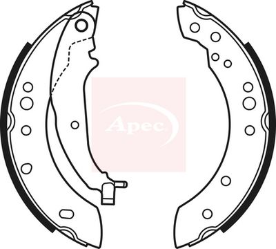 APEC Brake Shoe Set SHU749
