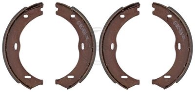 Stabdžių trinkelių komplektas, stovėjimo stabdis