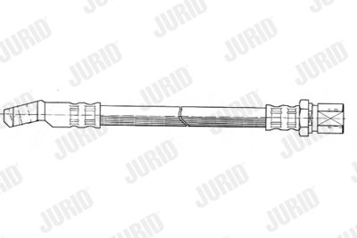 Тормозной шланг JURID 171232J для FIAT RITMO