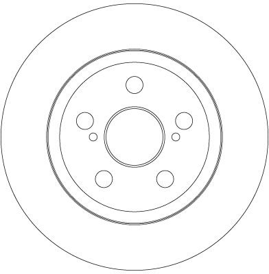 Bromsskiva TRW DF6331