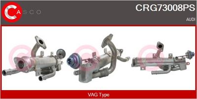 Chladič, recirkulace spalin CASCO CRG73008PS