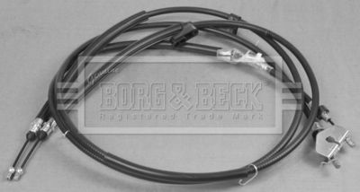 Cable Pull, parking brake Borg & Beck BKB2870