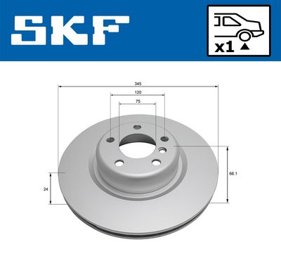 DISC FRANA SKF VKBD90446V1 1