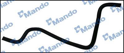 Шланг радиатора MANDO DCC020910 для DAEWOO MATIZ