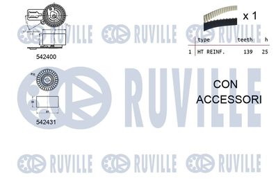 SET CUREA DE DISTRIBUTIE RUVILLE 550379 1