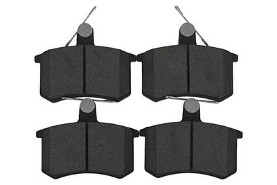 комплект спирачно феродо, дискови спирачки STELLOX 146 000-SX